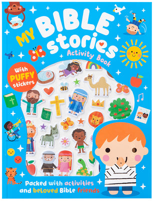 Cover Image for My Bible Stories Activity Book (Blue) -- Broadstreet Publishing Group LLC, Paperback