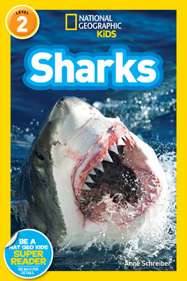 Cover Image for Sharks (National Geographic Kids Readers, Level 2) -- Anne Schreiber, Paperback