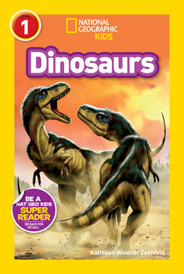 Cover Image for Dinosaurs (National Geographic Kids Readers, Level 1) -- Kathleen Weidner Zoehfeld, Paperback