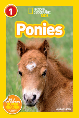 Cover Image for Ponies (National Geographic Kids Readers, Level 1) -- Laura Marsh, Paperback