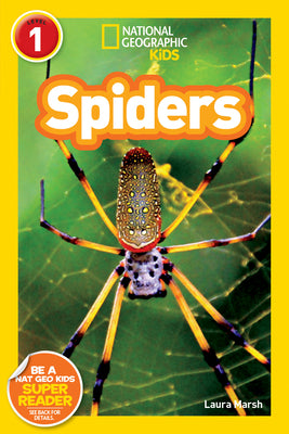 Cover Image for Spiders (National Geographic Readers, Level 1) -- Laura Marsh, Paperback