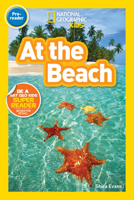 Cover Image for At the Beach (National Geographic Kids Readers, Pre-Reader) -- Shira Evans, Paperback