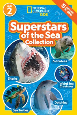 Cover Image for Superstars of the Sea Collection (National Geographic Kids Readers, Level 2) -- National Geographic Kids, Paperback