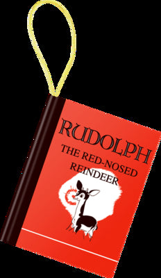 Cover Image for Rudolph the Red-Nosed Reindeer Mini-Book Ornament -- Robert L. May, Hardcover