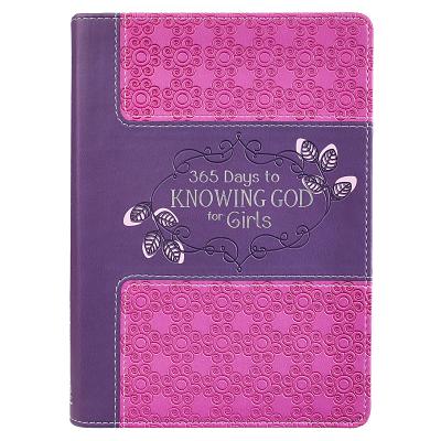 365 Days to Knowing God for Girls Devotional -- Carolyn Larsen, Hardcover