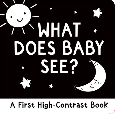 Cover Image for What Does Baby See? a High-Contrast Board Book -- Simon Abbott, Board Books