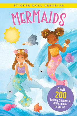 Cover Image for Mermaids Sticker Doll Dress-Up Book -- Cathy Hennessy, Paperback