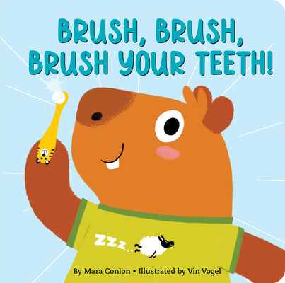Cover Image for Brush, Brush, Brush Your Teeth Board Book -- Mara Conlon, Board Books