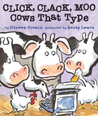 Cover Image for Click, Clack, Moo: Cows That Type -- Doreen Cronin, Board Books