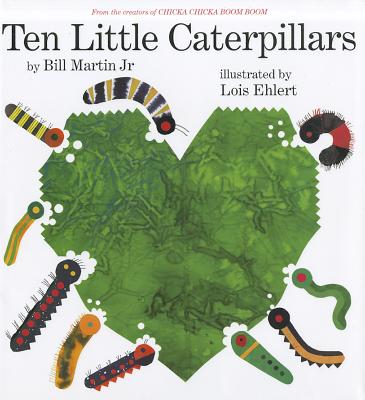Cover Image for Ten Little Caterpillars -- Bill Martin, Hardcover