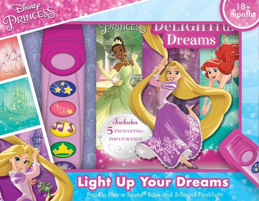 Cover Image for Disney Princess: Light Up Your Dreams Pop-Up Play-A-Sound Book and 5-Sound Flashlight Set [With Battery] -- Pi Kids, Boxed Set