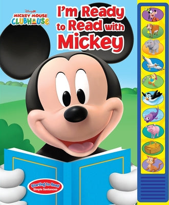 Cover Image for Disney Junior Mickey Mouse Clubhouse: I'm Ready to Read with Mickey Sound Book [With Battery] -- Pi Kids, Hardcover