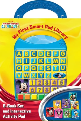Cover Image for Disney Junior Mickey Mouse Clubhouse: My First Smart Pad Library 8-Book Set and Interactive Activity Pad Sound Book Set [With Electronic Activity Pad -- Pi Kids, Hardcover