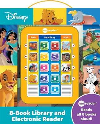 Cover Image for Disney: Me Reader 8-Book Library and Electronic Reader Sound Book Set [With Audio Player and Battery] -- Pi Kids, Hardcover