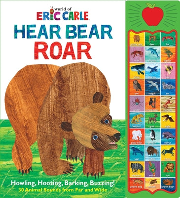 Cover Image for World of Eric Carle: Hear Bear Roar Sound Book [With Battery] -- Pi Kids, Hardcover