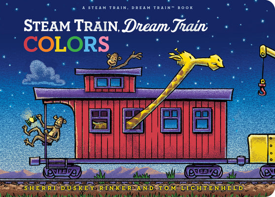 Cover Image for Steam Train, Dream Train Colors -- Sherri Duskey Rinker, Board Books