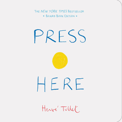 Cover Image for Press Here: Board Book Edition -- Herve Tullet, Board Books