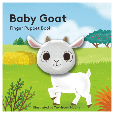 Cover Image for Baby Goat: Finger Puppet Book: (Best Baby Book for Newborns, Board Book with Plush Animal) -- Chronicle Books, Board Books