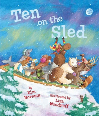 Cover Image for Ten on the Sled -- Kim Norman, Board Books