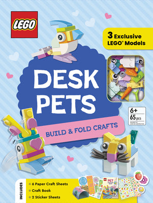 Cover Image for Lego(r) Books. Desk Pets: Build & Fold Crafts -- Ameet Sp Z O O, Hardcover