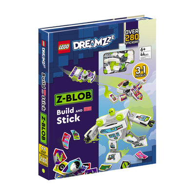Cover Image for Lego(r) Dreamzzz(tm) Build and Stick: Z-Blob -- Ameet Sp Z O O, Hardcover