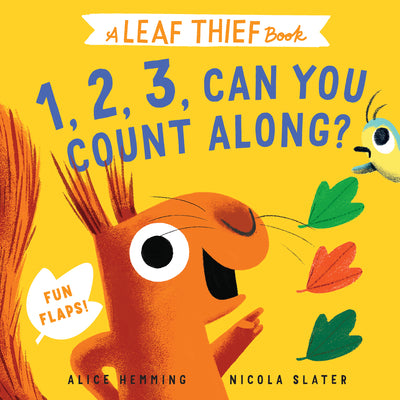 Cover Image for Leaf Thief: 1, 2, 3, Can You Count Along? -- Alice Hemming, Board Books