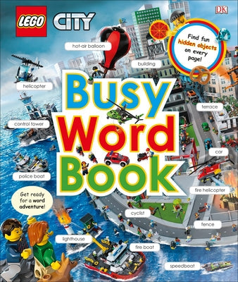 Lego City: Busy Word Book -- DK, Hardcover
