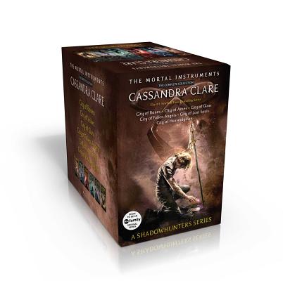 Cover Image for The Mortal Instruments, the Complete Collection (Boxed Set): City of Bones; City of Ashes; City of Glass; City of Fallen Angels; City of Lost Souls; C -- Cassandra Clare, Boxed Set