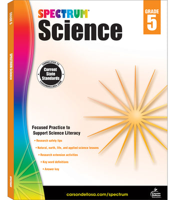 Cover Image for Spectrum Science, Grade 5: Volume 57 -- Spectrum, Paperback
