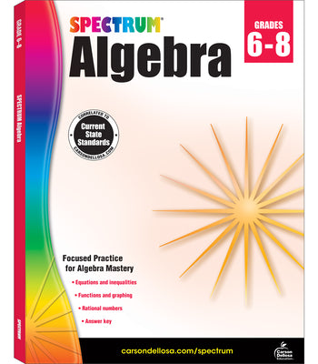 Cover Image for Spectrum Algebra: Volume 109 -- Spectrum, Paperback