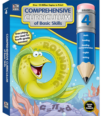 Cover Image for Comprehensive Curriculum of Basic Skills, Grade 4 -- Thinking Kids, Paperback