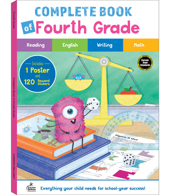 Cover Image for Complete Book of Fourth Grade -- Carson Dellosa Education, Paperback