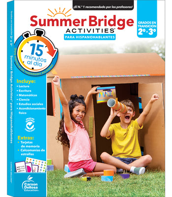 Cover Image for Summer Bridge Activities Spanish 2-3, Grades 2 - 3 -- Summer Bridge Activities, Paperback