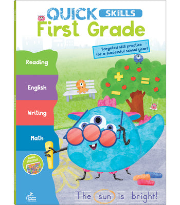 Cover Image for Quick Skills First Grade Workbook -- Carson Dellosa Education, Paperback