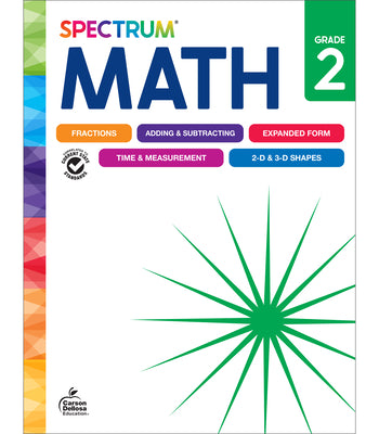 Cover Image for Spectrum Math Workbook, Grade 2 -- Spectrum, Paperback