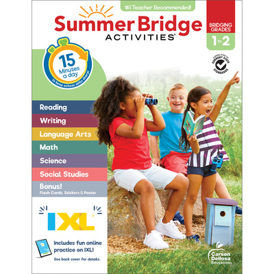 Cover Image for Summer Bridge Activities, Grades 1 - 2 -- Summer Bridge Activities, Novelty