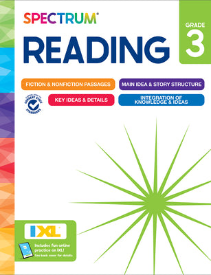 Cover Image for Spectrum Reading Workbook, Grade 3 -- Spectrum, Paperback