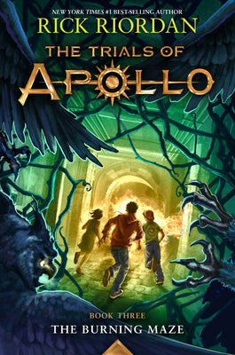 Cover Image for Burning Maze, The-Trials of Apollo, the Book Three -- Rick Riordan, Hardcover