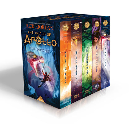 Cover Image for Trials of Apollo, the 5book Hardcover Boxed Set -- Rick Riordan, Hardcover