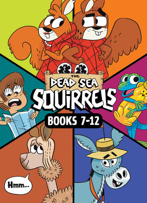 Cover Image for The Dead Sea Squirrels Set Books 7-12: Merle of Nazareth / A Dusty Donkey Detour / Jingle Squirrels / Risky River Rescue / A Twisty-Turny Journey / Ba -- Mike Nawrocki, Paperback