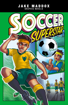 Cover Image for Soccer Superstar -- Jake Maddox, Paperback