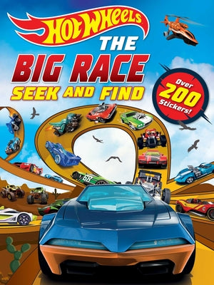 Cover Image for Hot Wheels: The Big Race Seek and Find -- Mattel, Paperback