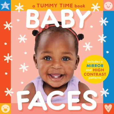 Cover Image for Baby Faces (a Tummy Time, High Contrast, Accordion Board Book with Mirror for Infants) -- Little Bee Books, Board Books