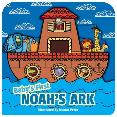 Cover Image for Baby's First Noah's Ark (a Boat-Shaped Novelty Board Book for Toddlers) -- Little Bee Books, Board Books