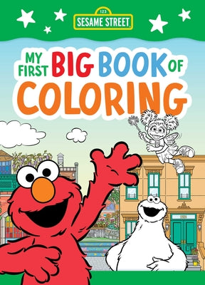 Cover Image for Sesame Street: My First Big Book of Coloring (a Sesame Street Coloring Book for Kids) -- Buzzpop, Paperback
