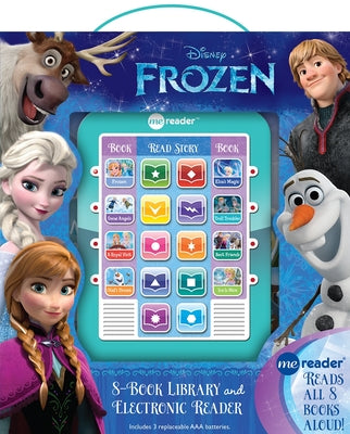 Cover Image for Disney Frozen: Me Reader Electronic Reader and 8-Book Library Sound Book Set [With Audio Player and Battery] -- Pi Kids, Boxed Set
