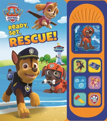 Cover Image for Nickelodeon Paw Patrol: Ready, Set, Rescue! Sound Book [With Battery] -- Pi Kids, Board Books