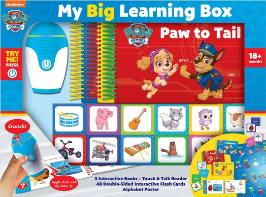 Cover Image for Nickelodeon Paw Patrol: My Big Learning Box Sound Book Set [With Battery] -- Pi Kids, Other