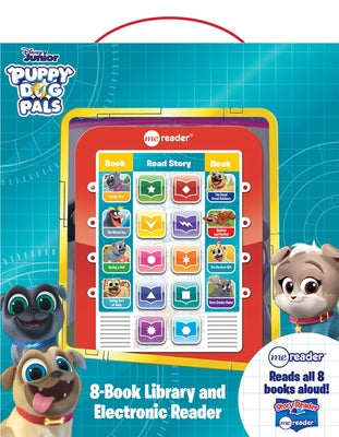 Cover Image for Disney Junior Puppy Dog Pals: Me Reader 8-Book Library and Electronic Reader Sound Book Set [With Battery] -- Bill Scollon, Hardcover