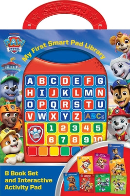 Cover Image for Nickelodeon Paw Patrol: My First Smart Pad Library 8-Book Set and Interactive Activity Pad Sound Book Set [With Battery] -- Pi Kids, Hardcover